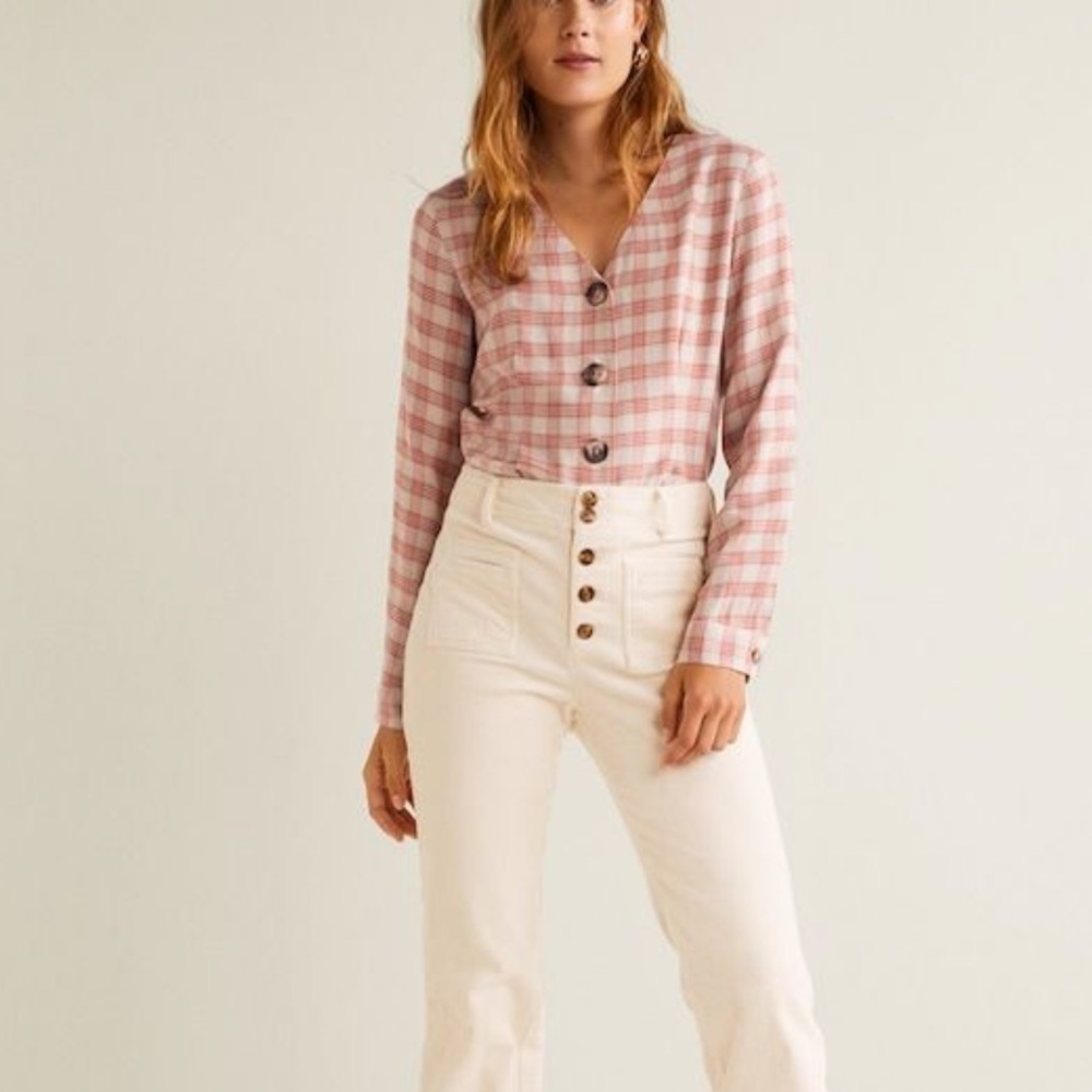 Mango 100% linen shirt